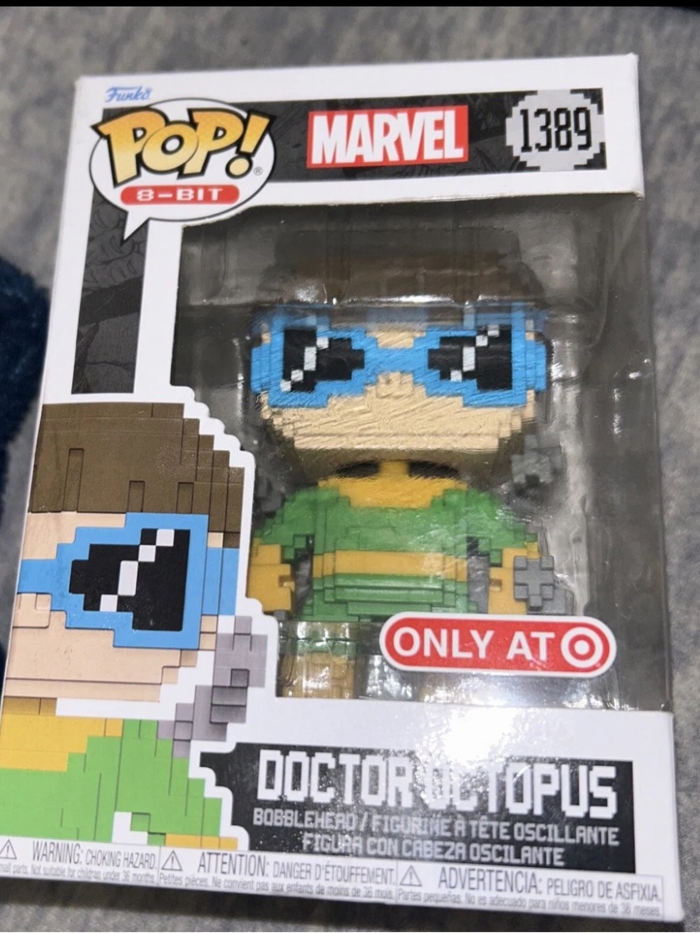 Funko Pop! Marvel 8-Bit Doctor Octopus Vinyl Collectible #1389 [DAMAGED BOX]